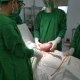 Trung tâm Y tế huyện Tân Yên phẫu thuật loại bỏ khối u xơ tử cung nặng 2kg cho nữ bệnh nhân