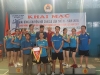 Đội bóng chuyền Bệnh viện Đa khoa Tân Yên bảo vệ thành công ngôi vô địch